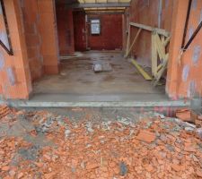 Rebord de fenêtre réalisé vendredi 7 février