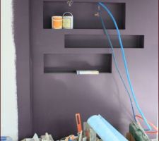 Niches de rangement dans la cuisine