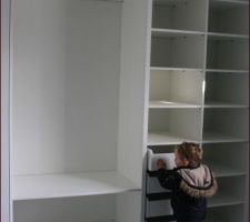 Armoire de la chambre enfant