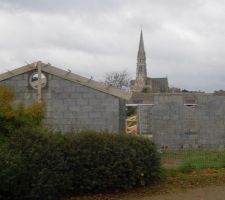 élévation mur linteau et chaînage