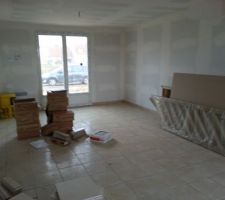 Pièce à vivre coté salon