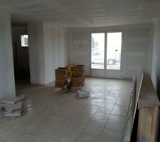 Pièce à vivre coté salon