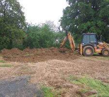 Jour 1 - D&eacute;but du terrassement