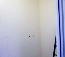Faience murale salle de douche