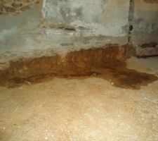 Infiltration d'eau RDC