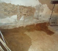 Infiltration d'eau RDC