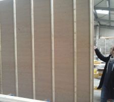 L'homme, &agrave; cot&eacute; de ce fameux mur n&deg;6, face externe