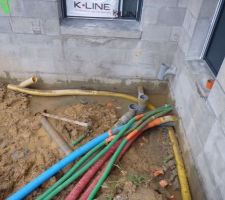Photo de la réalisation des branchements n°6