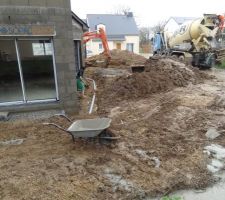 Photo de la réalisation des branchements n°11