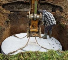 Pose cavette et cuve &agrave; r&eacute;cup&eacute;ration EP!