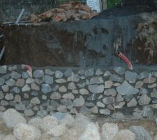 90cm, à peu près 1/3 de la hauteur finale