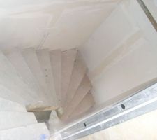 Autre vue de l'escalier