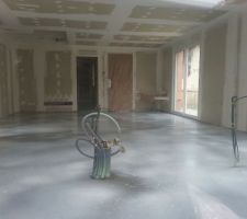 Chape liquide ...un vrais billard