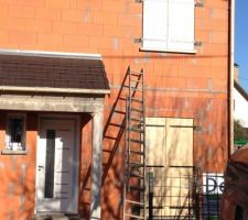 Pose des fen&ecirc;tres