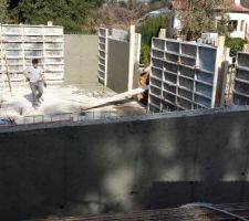Murs sous-sol en banché (comme un immeuble)
