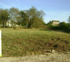 Terrain avant travaux 1138 m2
