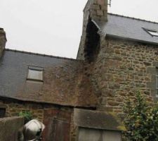 Effondrement cheminée