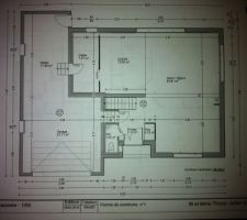 Plan du garage et du rez de chaussée