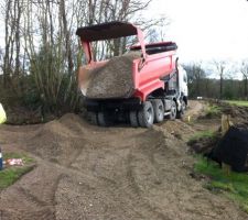 Livraison du concass&eacute;