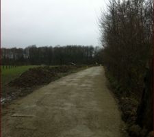 Chemin d'acc&egrave;s termin&eacute;