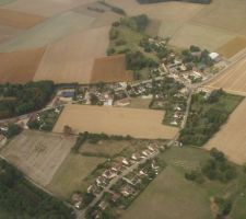Vue a&eacute;rienne d'Osmoy