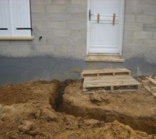 Tranchée edf finit