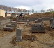 Montage du vide sanitaire