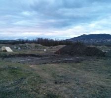 Ouverture du chantier, terrassement