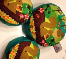 Petits poufs quasi termin&eacute;s