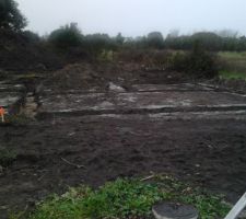 Travaux de terrassement.