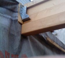 Cette partie sera la base de la terrasse située à 2m 50 du sol