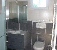 Salle de bain refaite