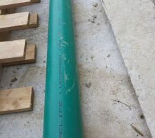 Type du drain PVC diam 100mm