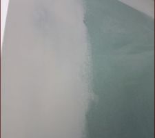 Pon&ccedil;age de l'enduit sur les bandes de placo murs et plafonds.