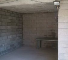 Cloison sous sol