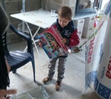 Le père Noël est passé au chantier