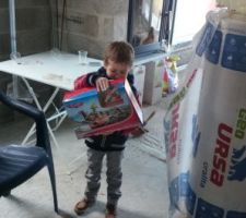Le père Noël est passé au chantier