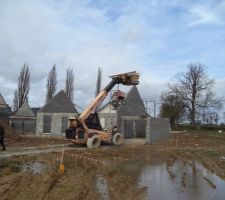 &Eacute;l&eacute;vation des murs - 23/02/2014