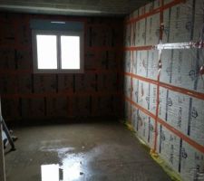 Isolation chambre RDC