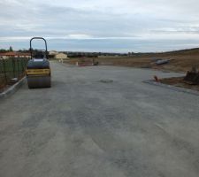 Lotissement en cours de viabilisation