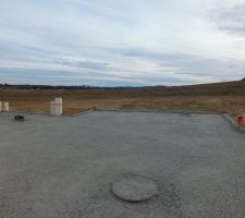 Lotissement en cours de viabilisation