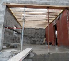 Solivage du garage