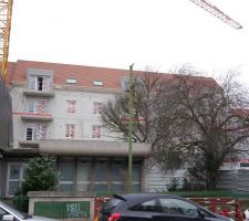 Toiture terminée - Rue HENRI PAUQUET