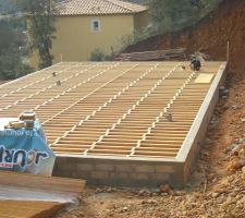 La dalle est termin&eacute;e!!