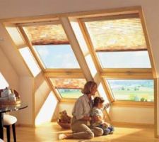 Modèle de verrière avec 4 Vélux pour notre espace ouvert à l'étage