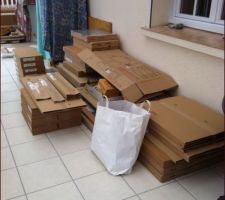 Cuisine arrivée...plus qu'à l'assembler!!!