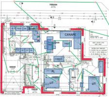 Plan electrique RDC
