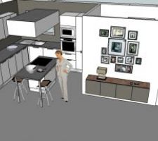 Second plan de cuisine