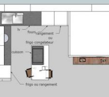 Second plan de cuisine