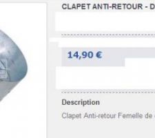 Clapet anti-retour , a t-on besoin pour conduit hotte ?